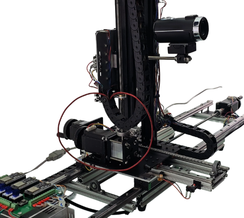 Picture of 5-axes motorized slider 